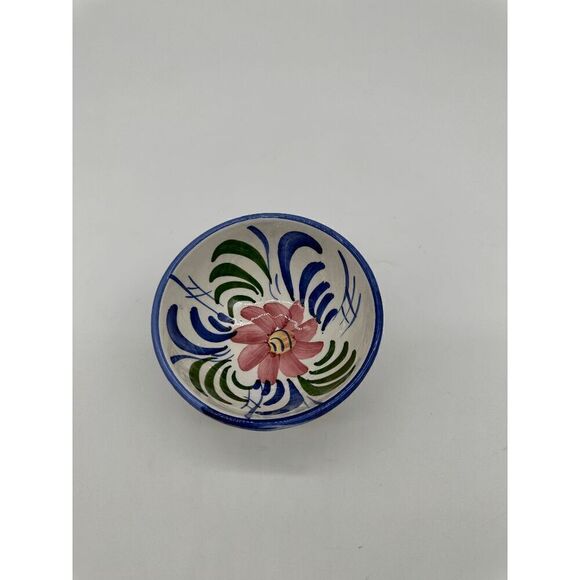 Ceramic Bowl 4.5” Hand Painted Hand Made Side Dish Small Bowl - Picture 5 of 7